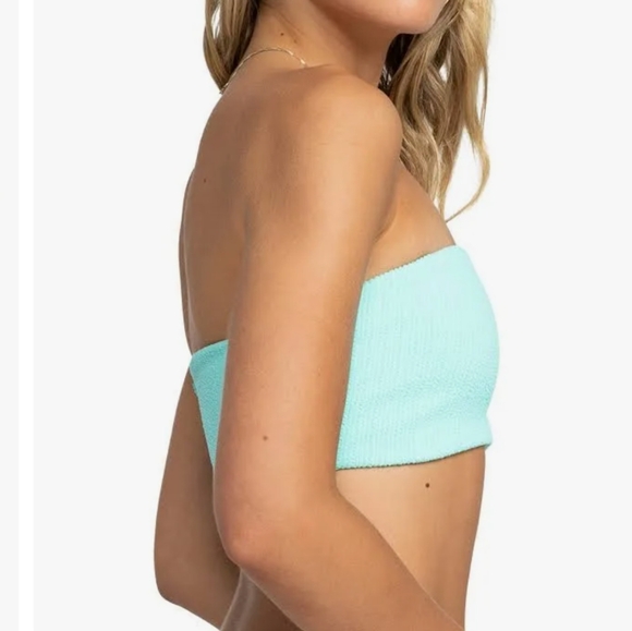ROXY NEW Aruba Bandeau Bikini Top - Picture 4 of 14